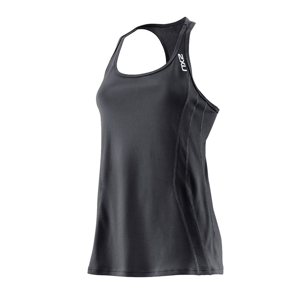 2XU Ice X Singlet Black / Black