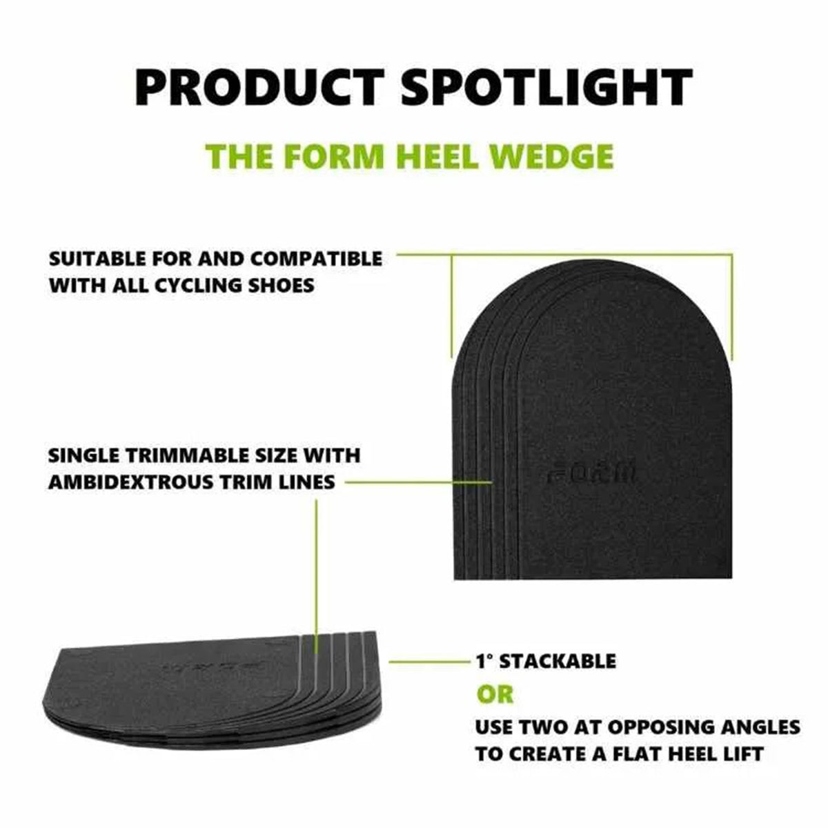 Form Universal Heel In-Shoe Wedge Kit