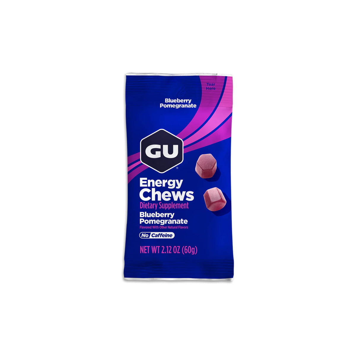 GU Energy Chews: Double Serving Size Bags - Individual