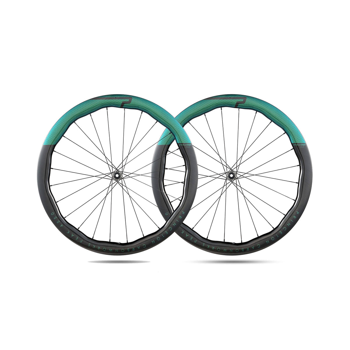 Princeton Peak 4550 EVO II Disc Brake Wheelset w/Tactic TR01 V2 Hubs