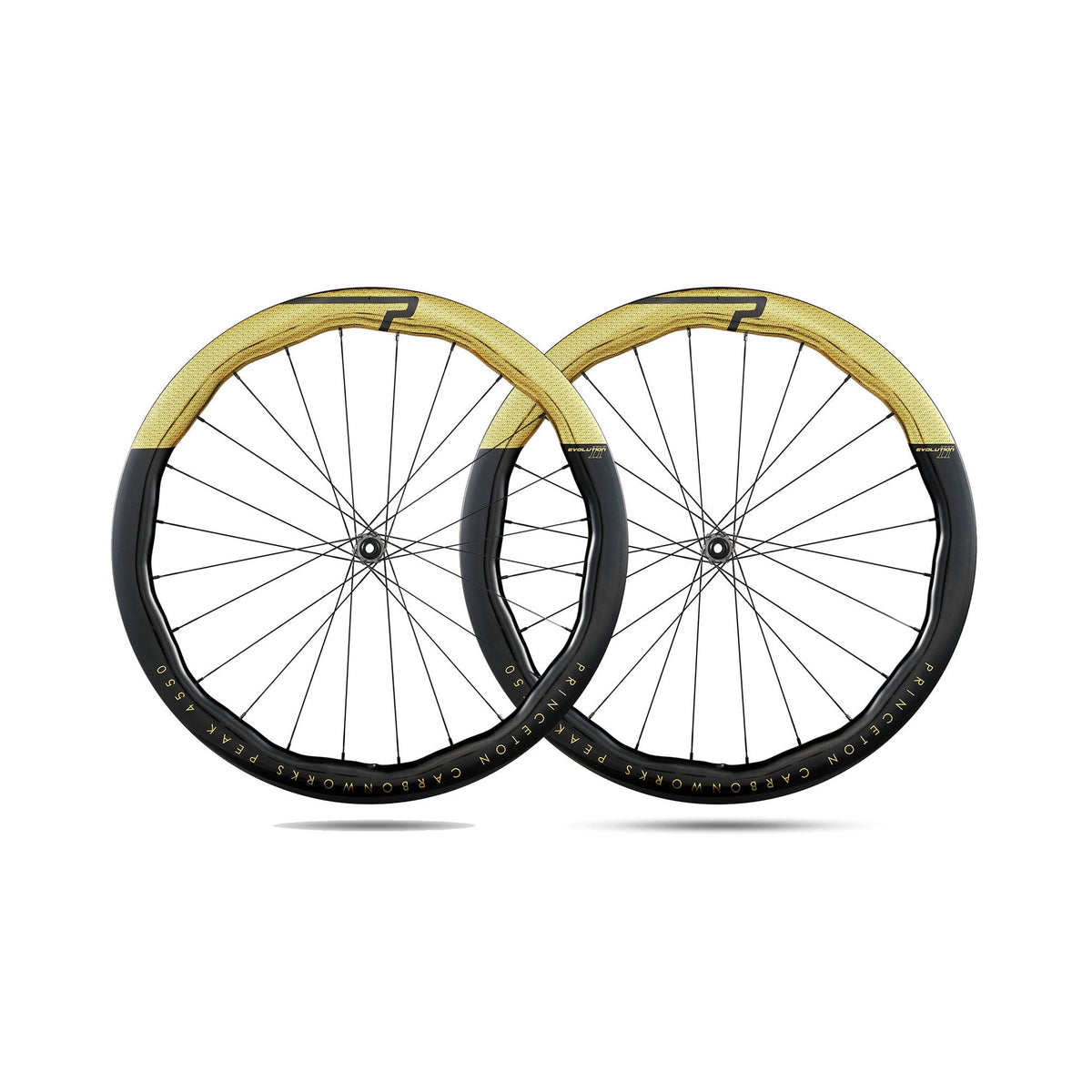 Princeton Peak 4550 EVO II Disc Brake Wheelset w/Tactic TR01 V2 Hubs
