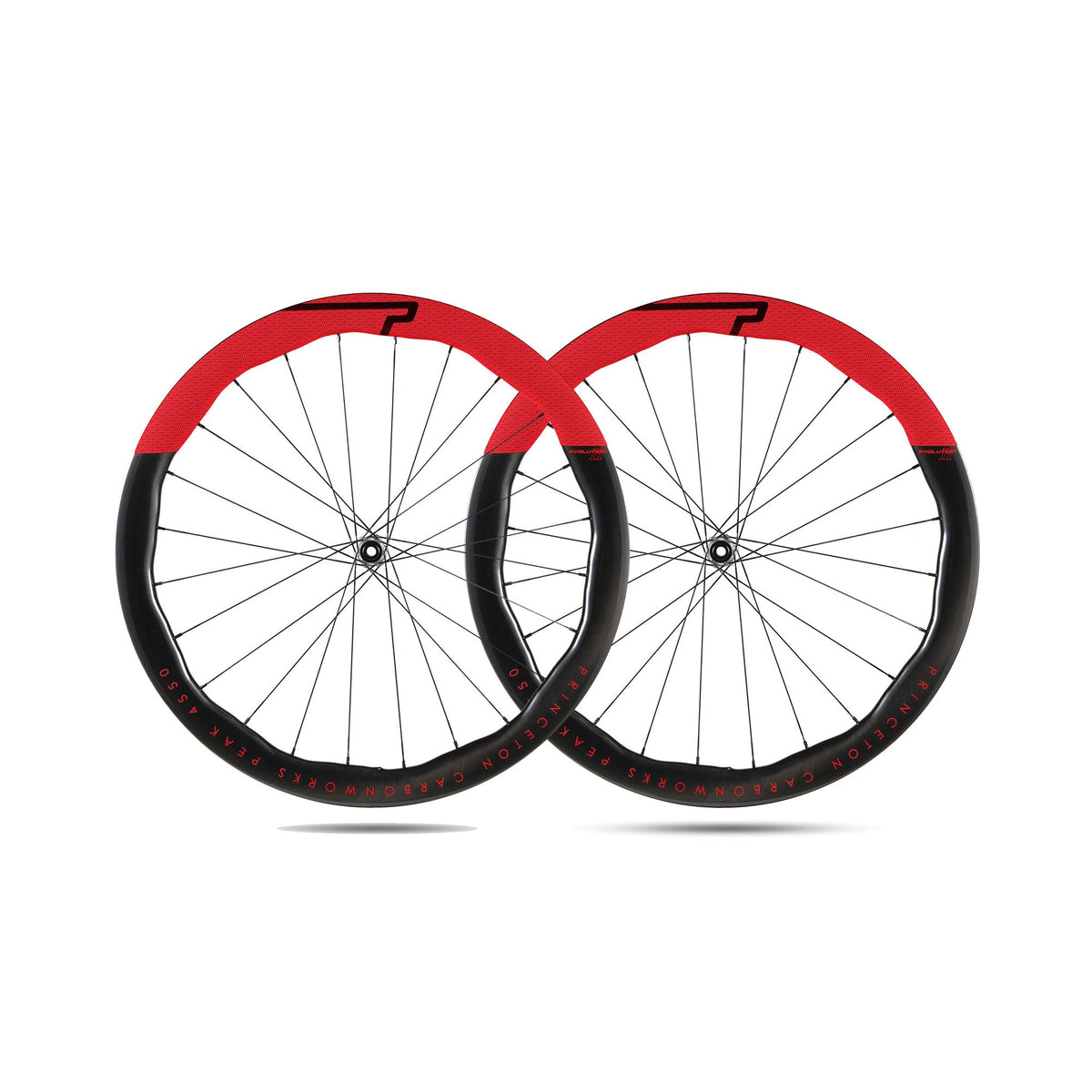 Princeton Peak 4550 EVO II Disc Brake Wheelset w/Tactic TR01 V2 Hubs