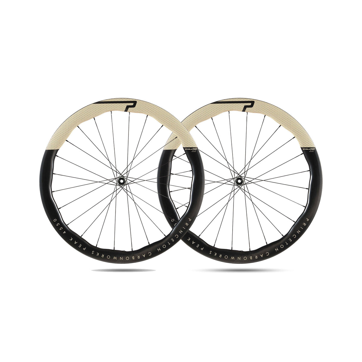 Princeton Peak 4550 EVO II Disc Brake Wheelset w/Tactic TR01 V2 Hubs
