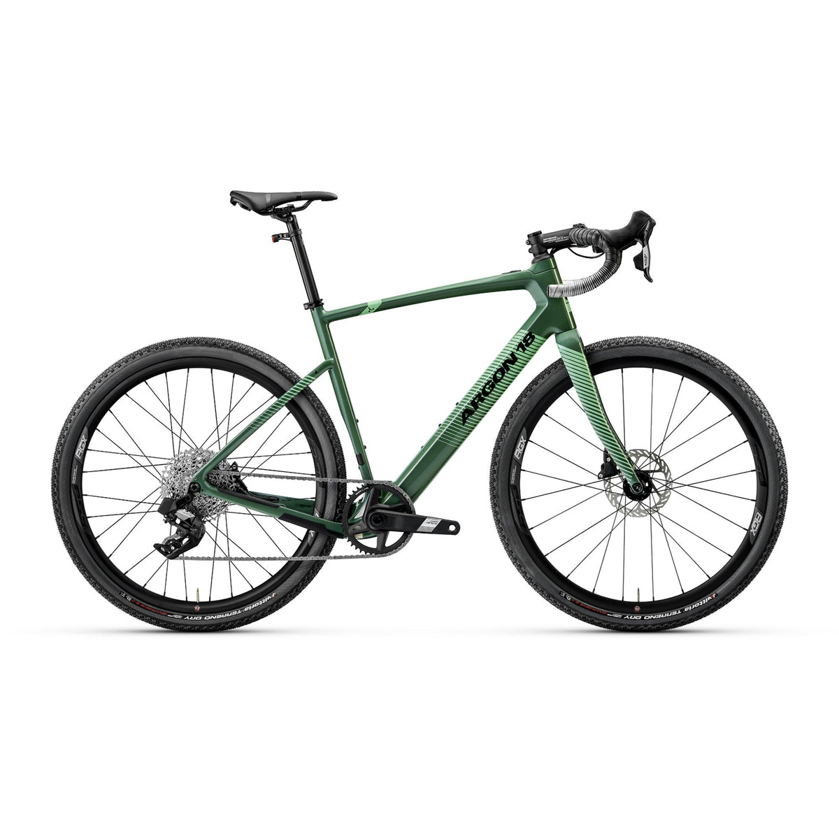Argon 18 Subito Gravel Apex AXS XPLR Bike Everlasting Green