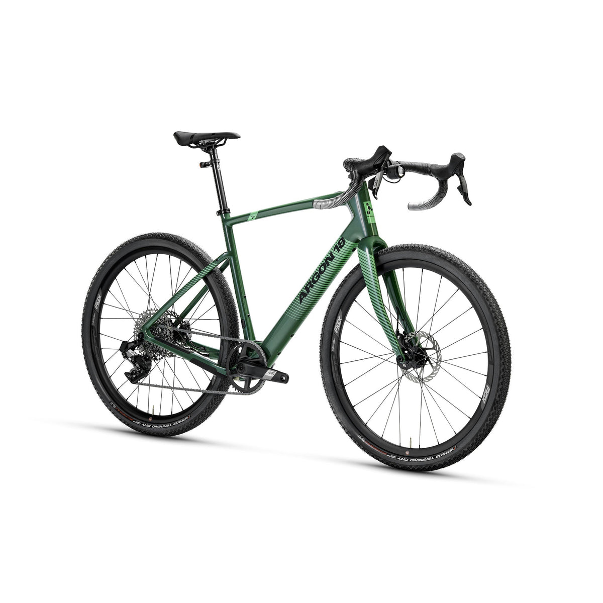 Argon 18 Subito Gravel Apex AXS XPLR Bike Everlasting Green