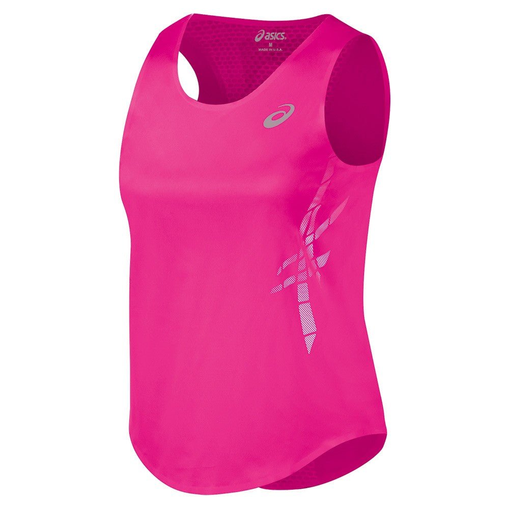 AsicsTI Run Singlet Laser Pink