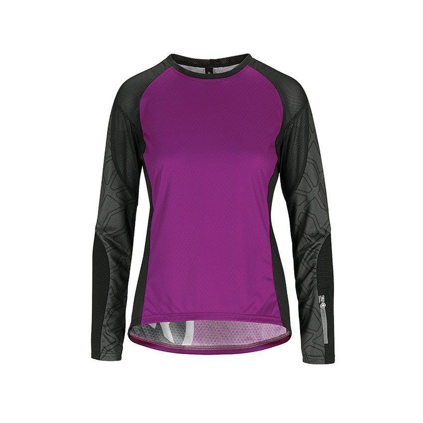 Assos Trail LS Jersey Cactus Purple