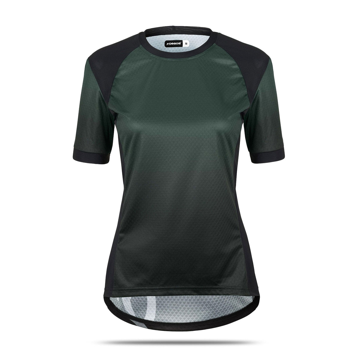 Assos Trail Short Sleeve Womens Jersey T3 Schwarzwald Green