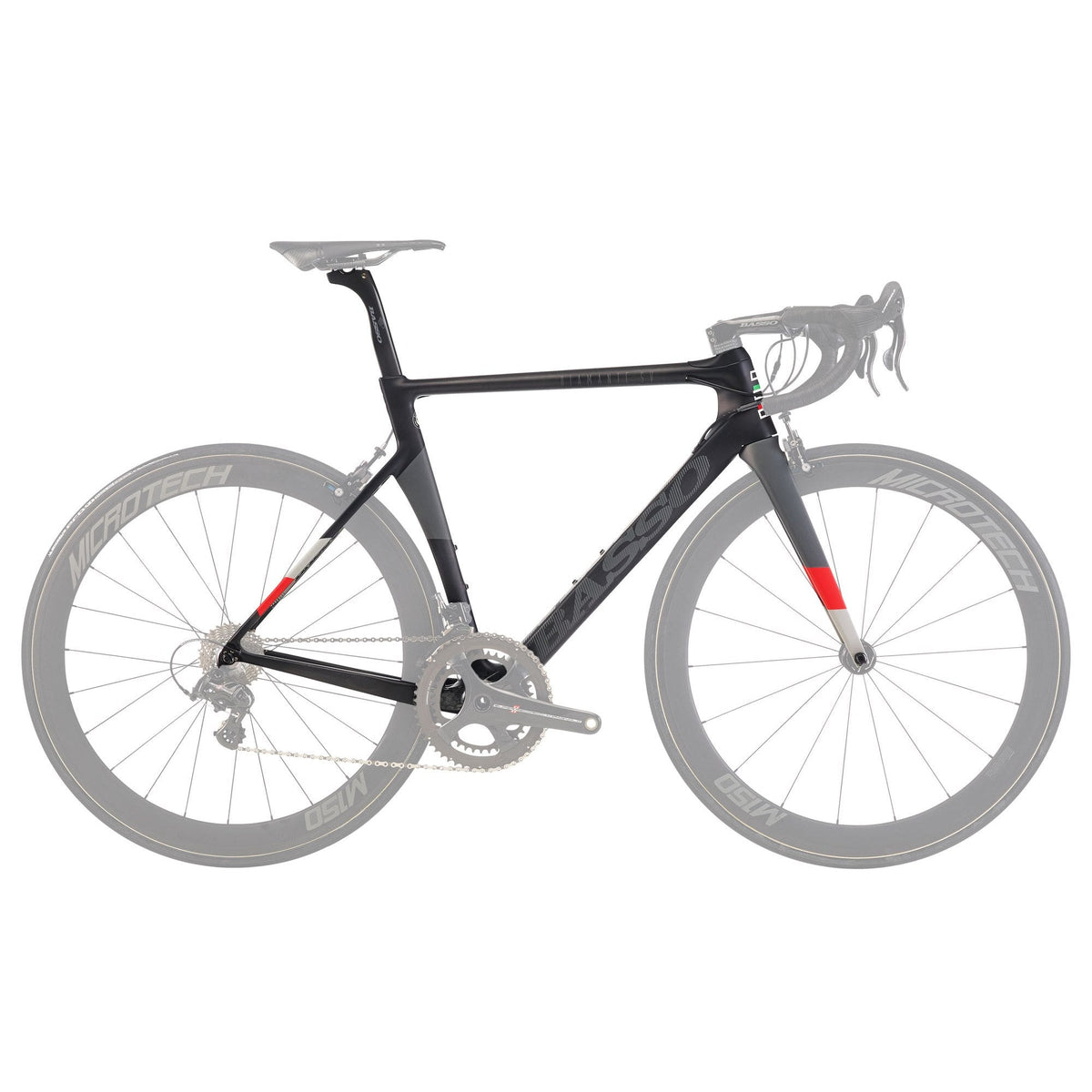 Basso Diamante SV Frameset Black / Anthracite