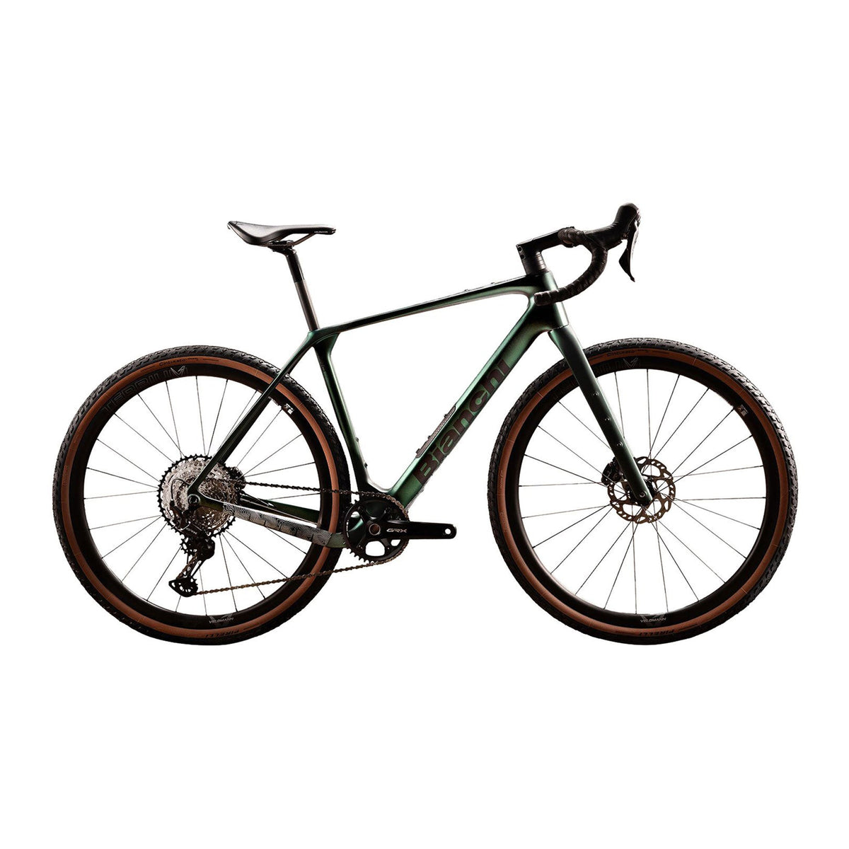 Bianchi Arcadex Pro Apex/GX AXS 1x AW - Green / Graphite Matte