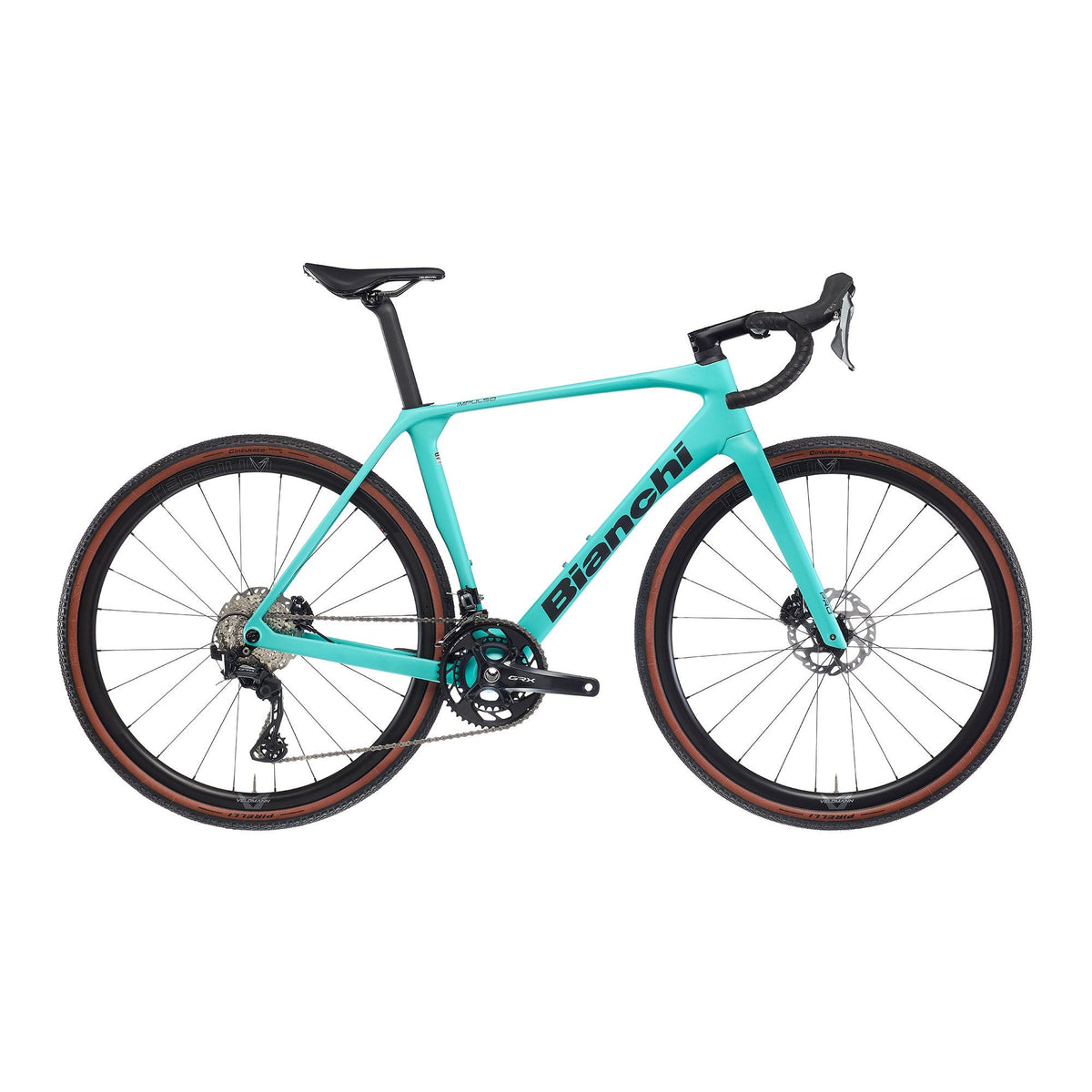 Bianchi Impulso Pro GRX 820 2x F1 - CK16 / Graphite Matte