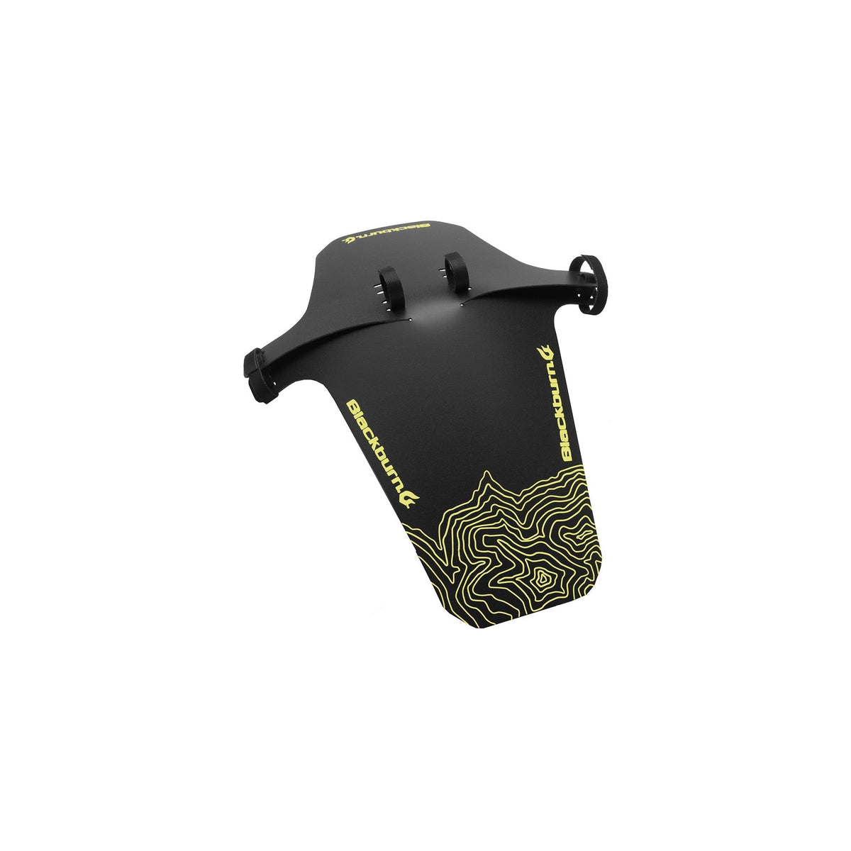 Blackburn Barrier XL Mudguard Black / Hi Viz Yellow