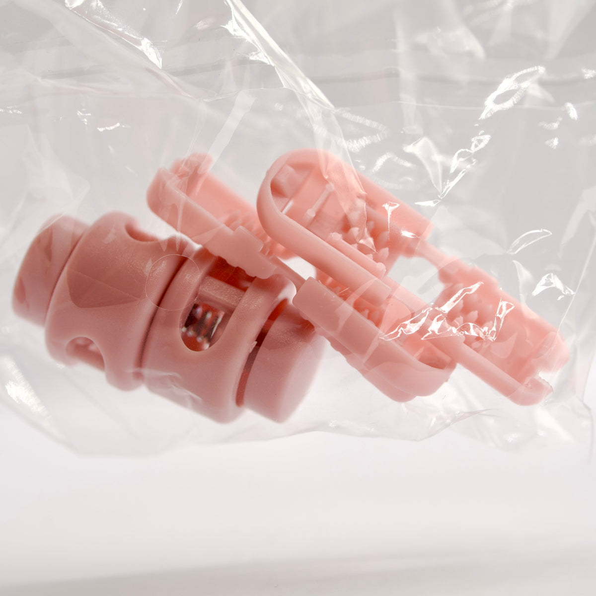 Bread Round Locks Elastic Modern Pink