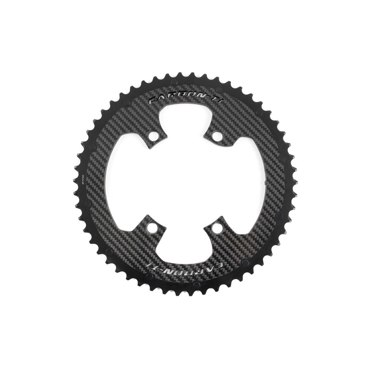 Carbon - Ti X - CarbonRing EVO Outer Chainring DA9100 110x4