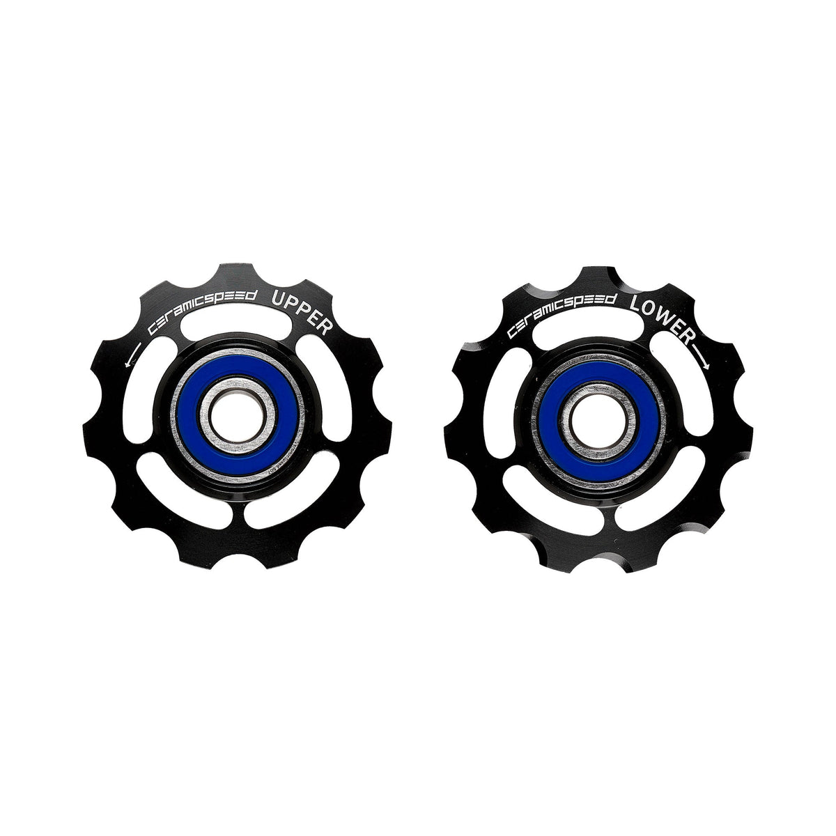 CeramicSpeed Ceramic Alloy Derailleur Pulleys - SRAM 11 Speed Black