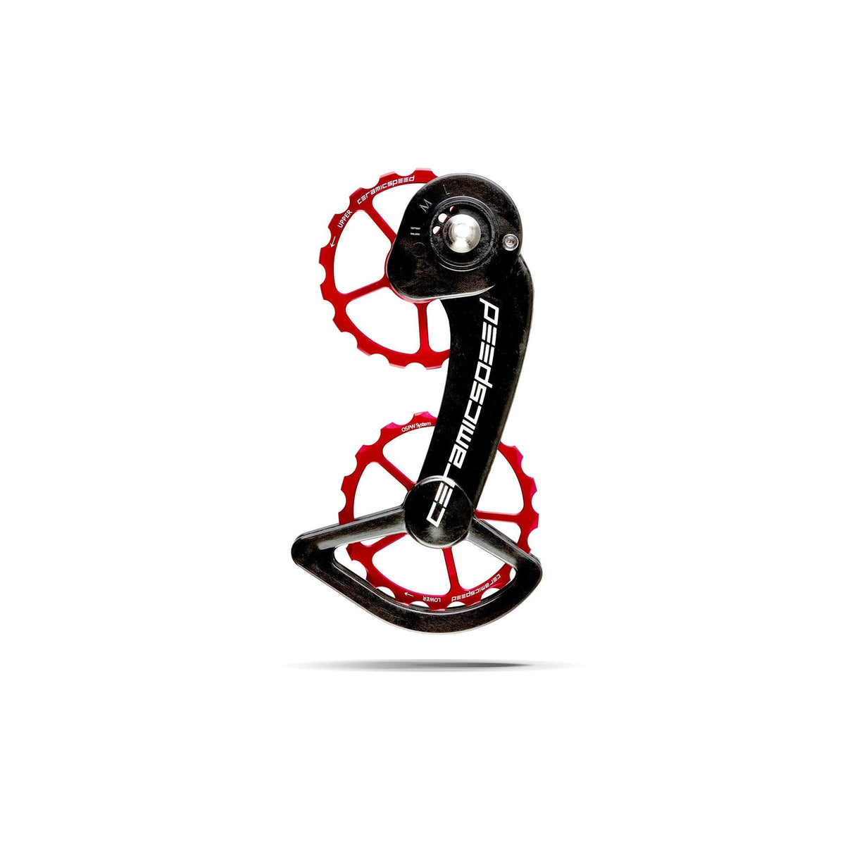CeramicSpeed Oversized Ceramic Coated Pulley Wheel System - SRAM Red eTAP Red