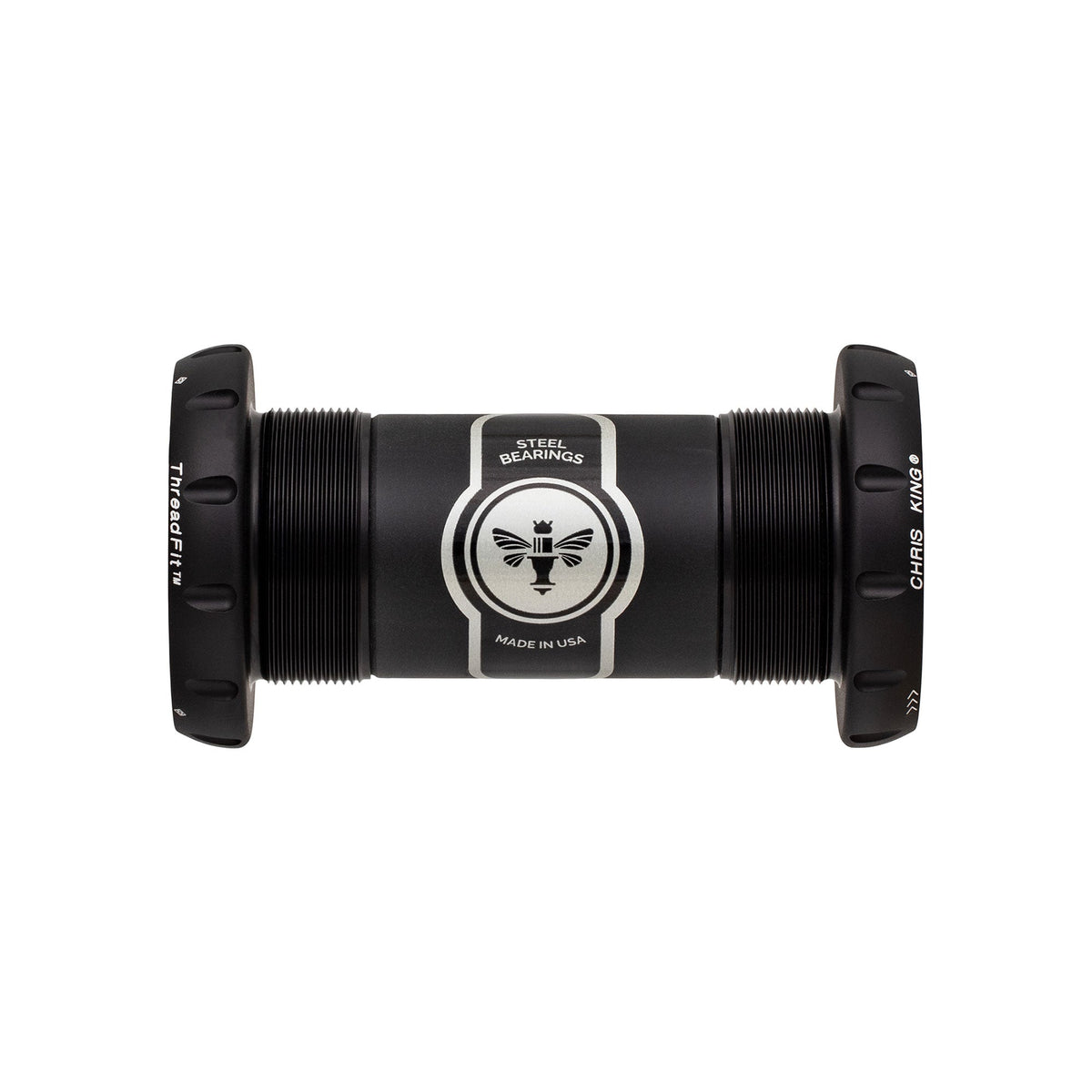 Chris King ThreadFit 30 Ceramic Bottom Bracket Matte Black