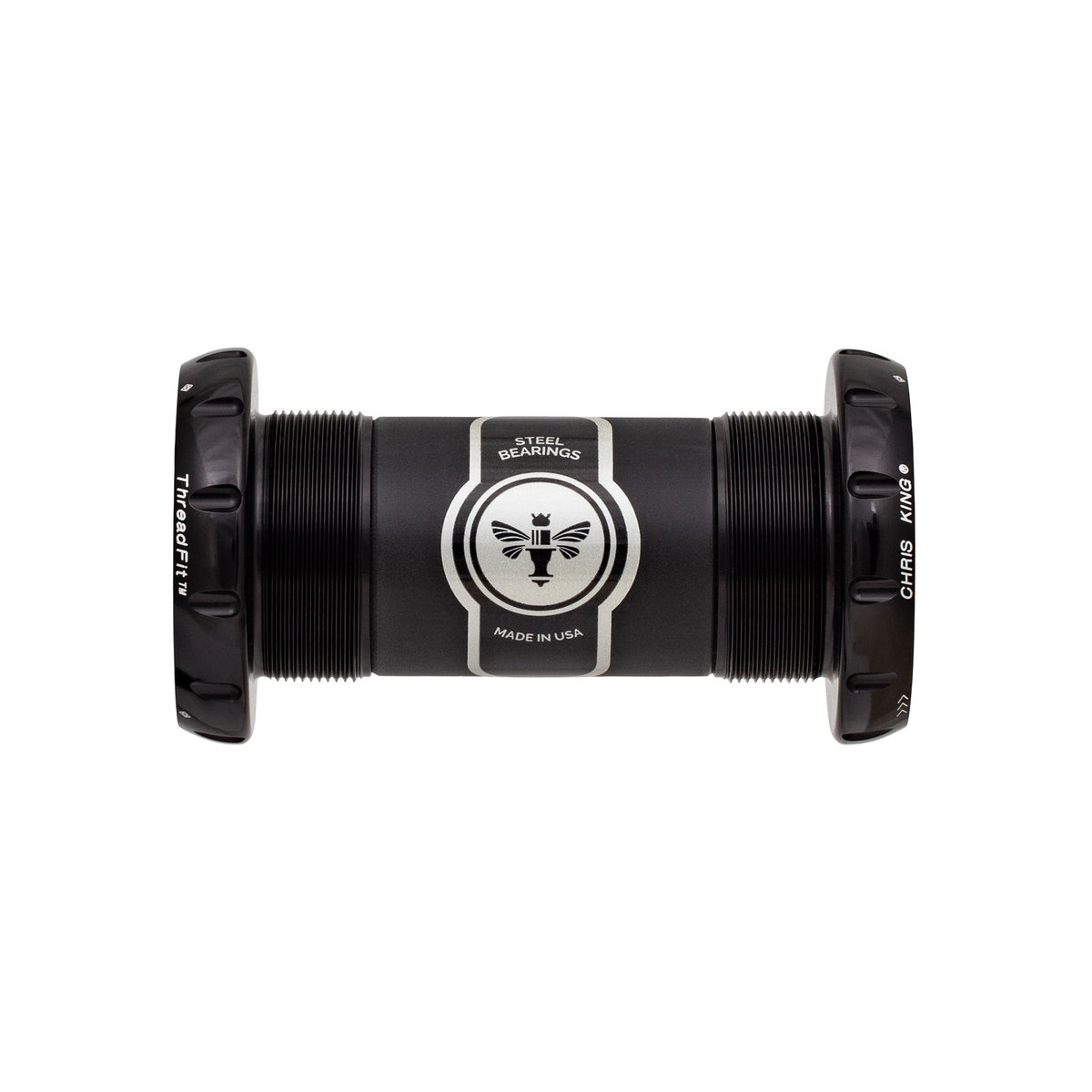 Chris King ThreadFit 30 Ceramic Bottom Bracket Black