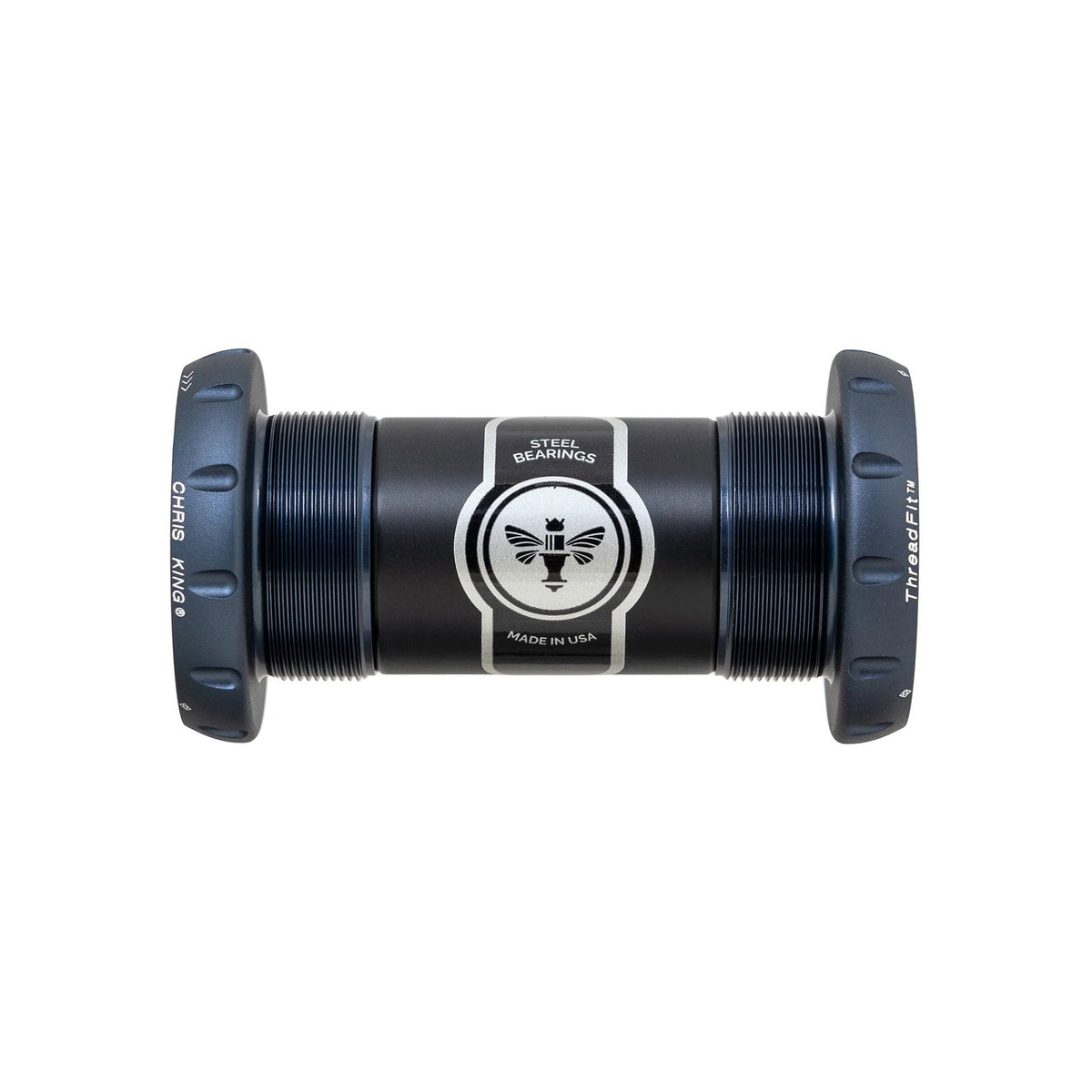 Chris King ThreadFit 30 Ceramic Bottom Bracket Matte Midnight