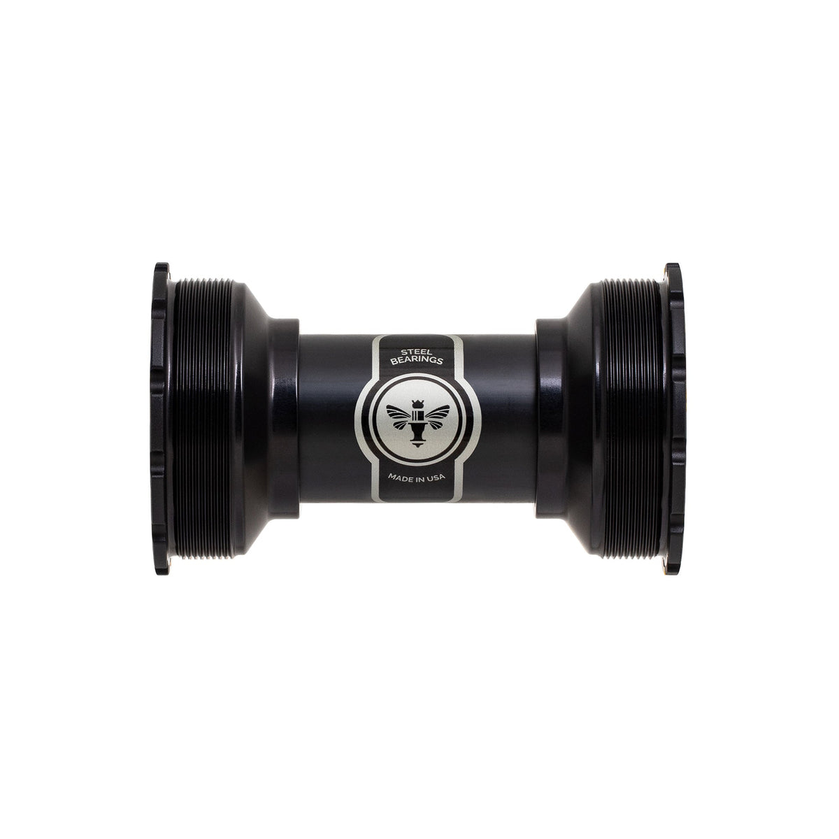 Chris King ThreadFit T47 24i Ceramic Bottom Bracket Matte Black