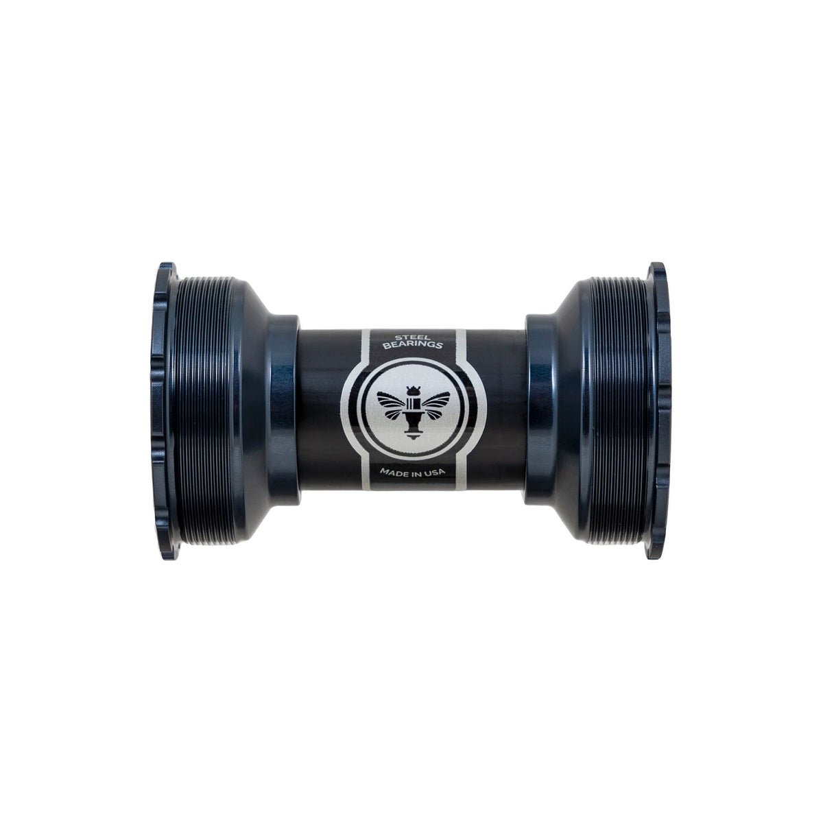 Chris King ThreadFit T47 24i Ceramic Bottom Bracket Matte Midnight
