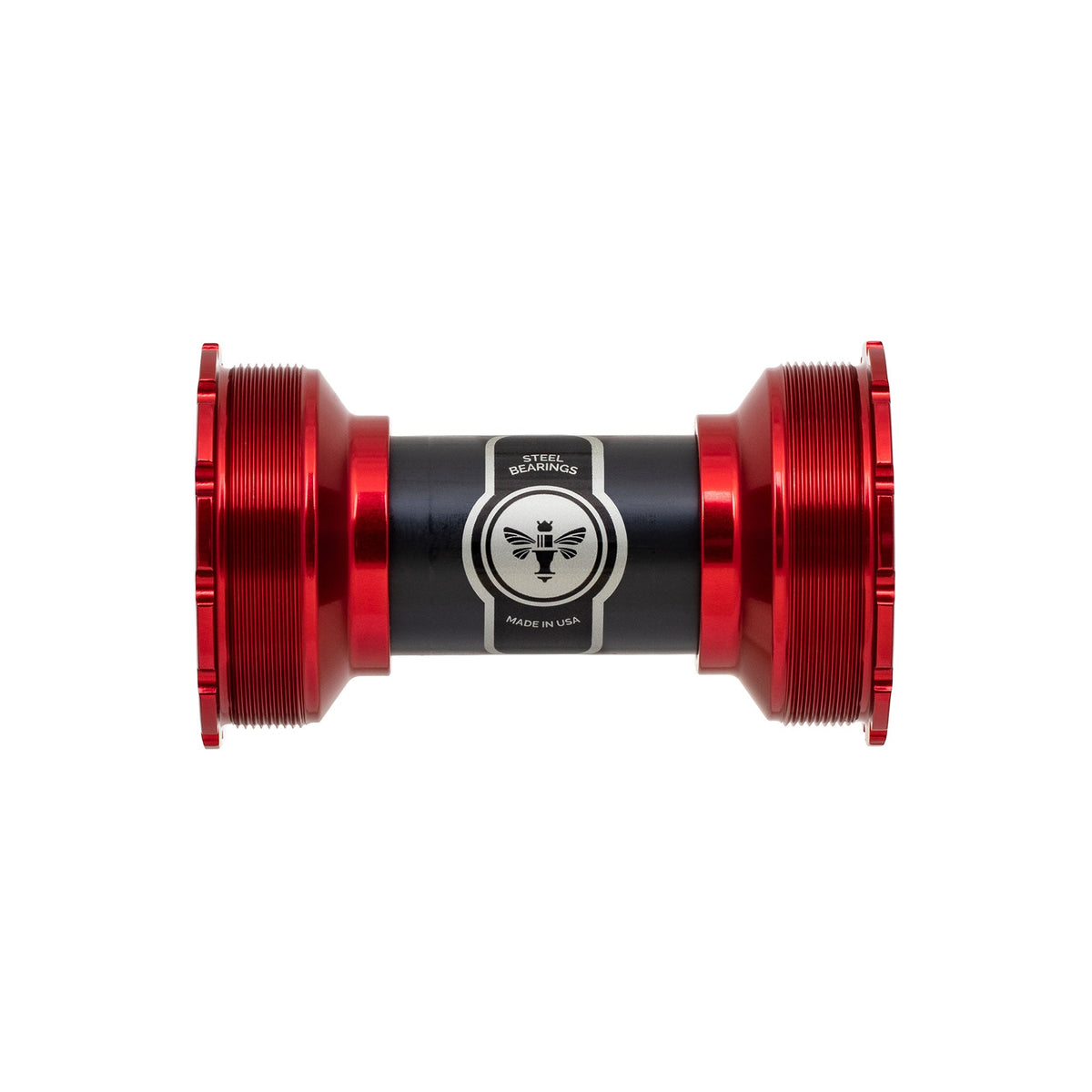 Chris King ThreadFit T47 24i Ceramic Bottom Bracket Red