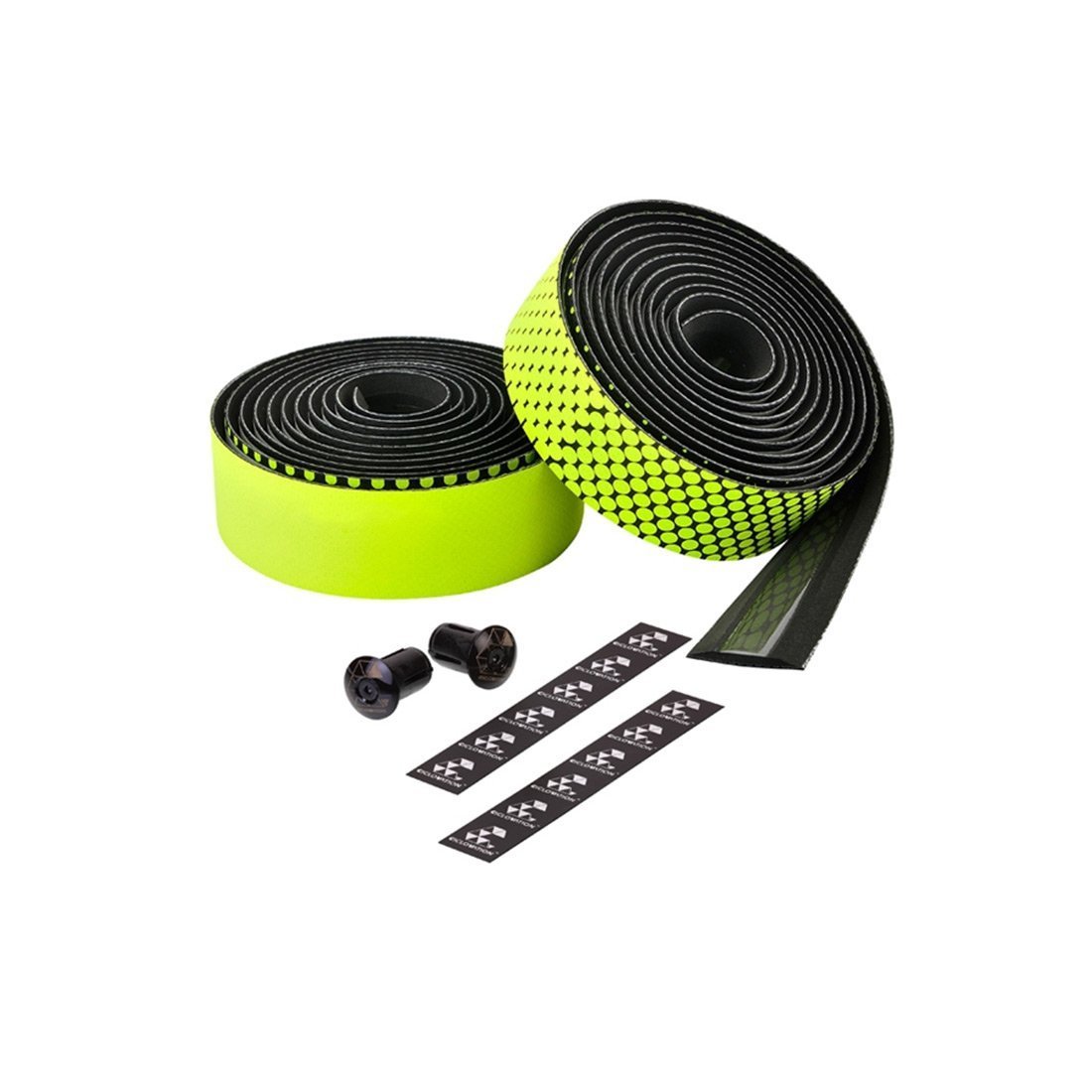 Ciclovation Leather Touch Fusion Bar Tape Neon Yellow