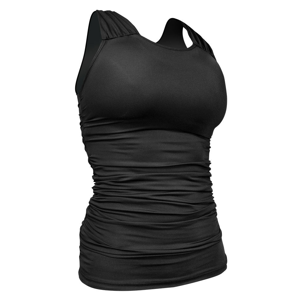 De Soto Carrera Ruche Full Top Singlet Victorious Black