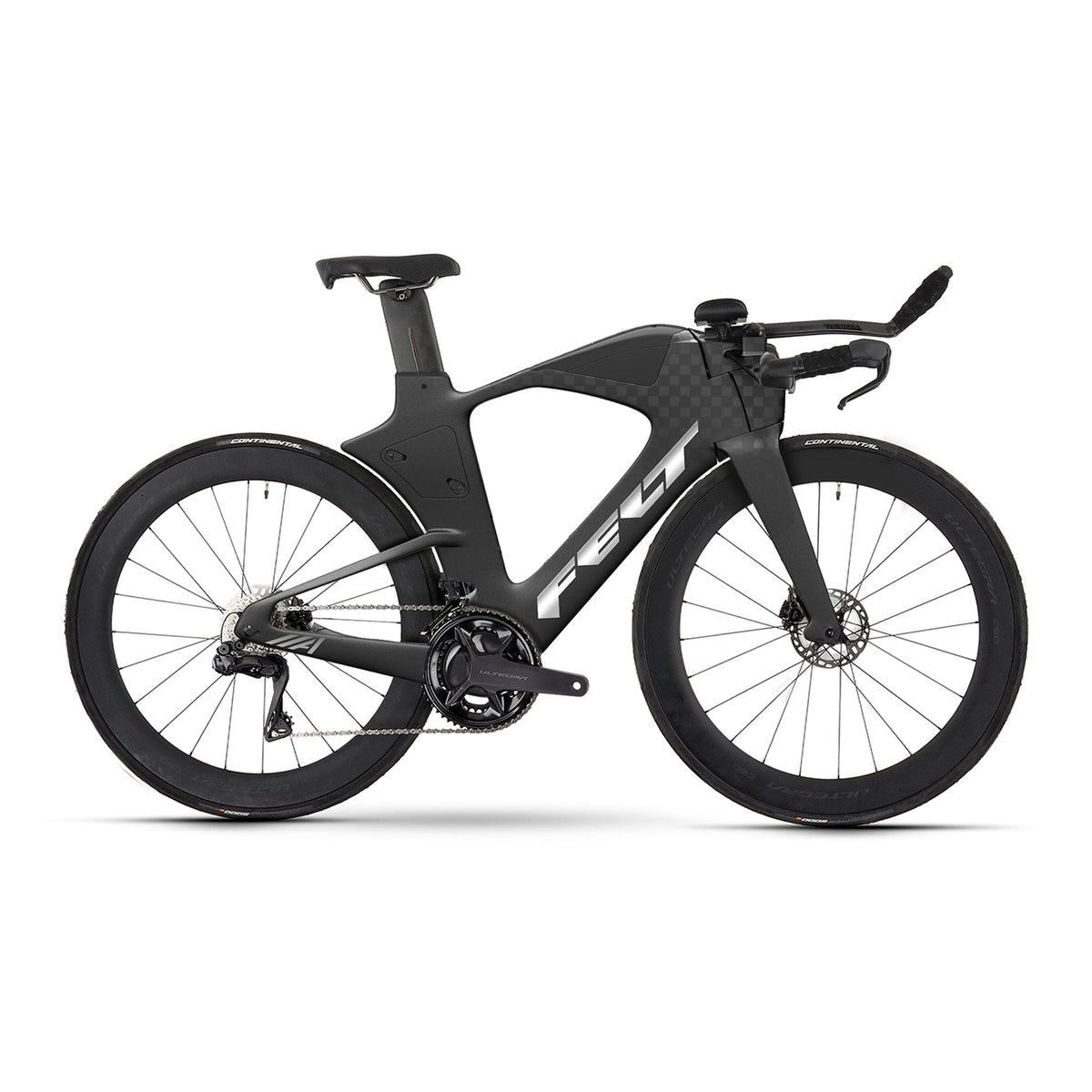 Felt IA 2.0 Expert Ultegra Di2 Bike Chrome / Matte Black