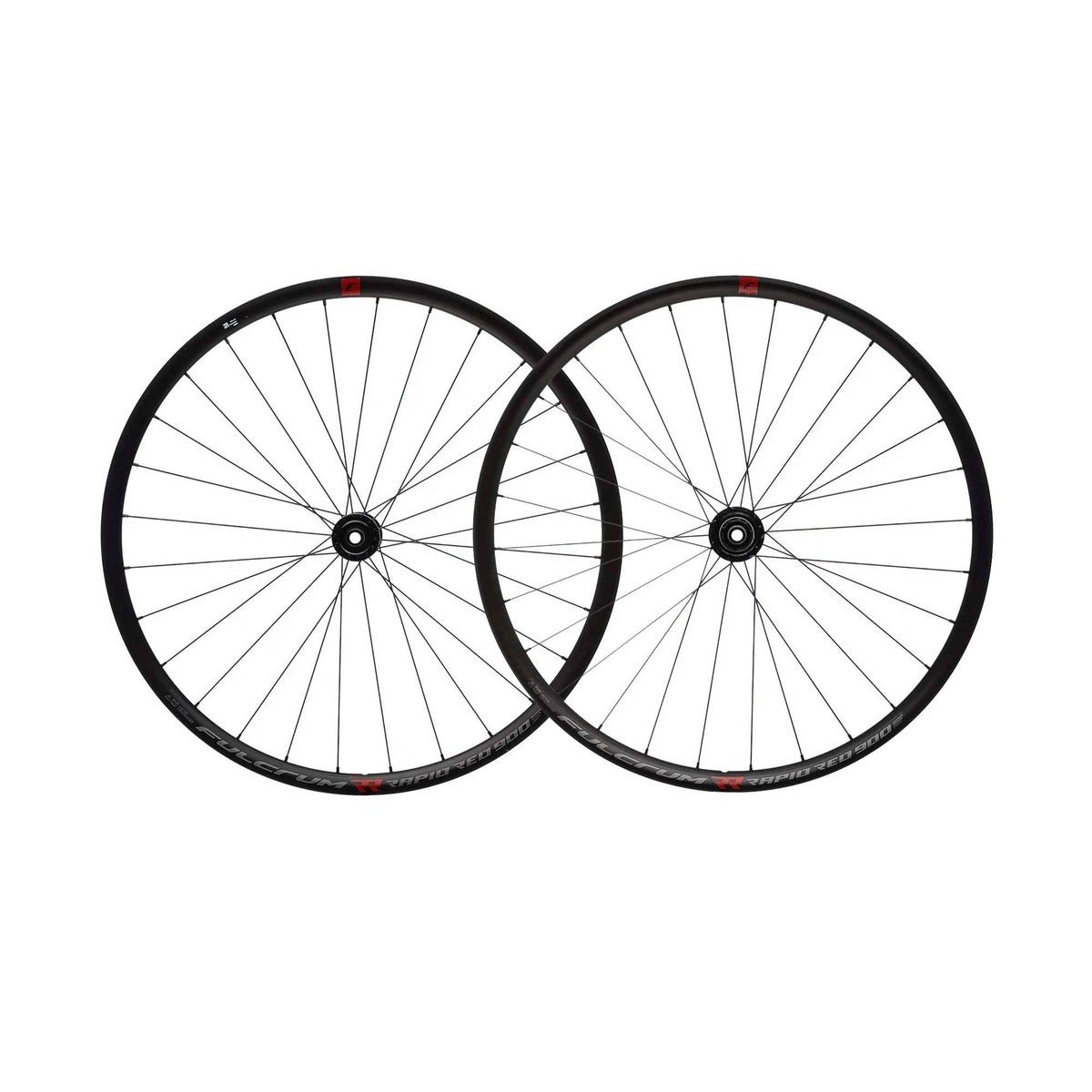 Fulcrum Racing Rapid Red 900 Wheelset - 700c Black