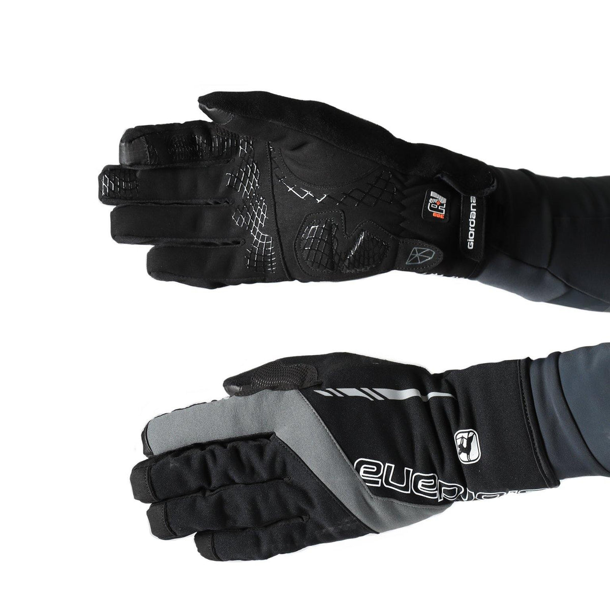 Giordana AV 300 Winter Full Finger Gloves BLACK