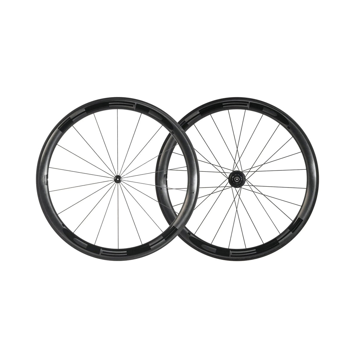HED Jet RC4 Black Rim Brake Tubeless Wheelset HG11 (Shimano / SRAM 11s)