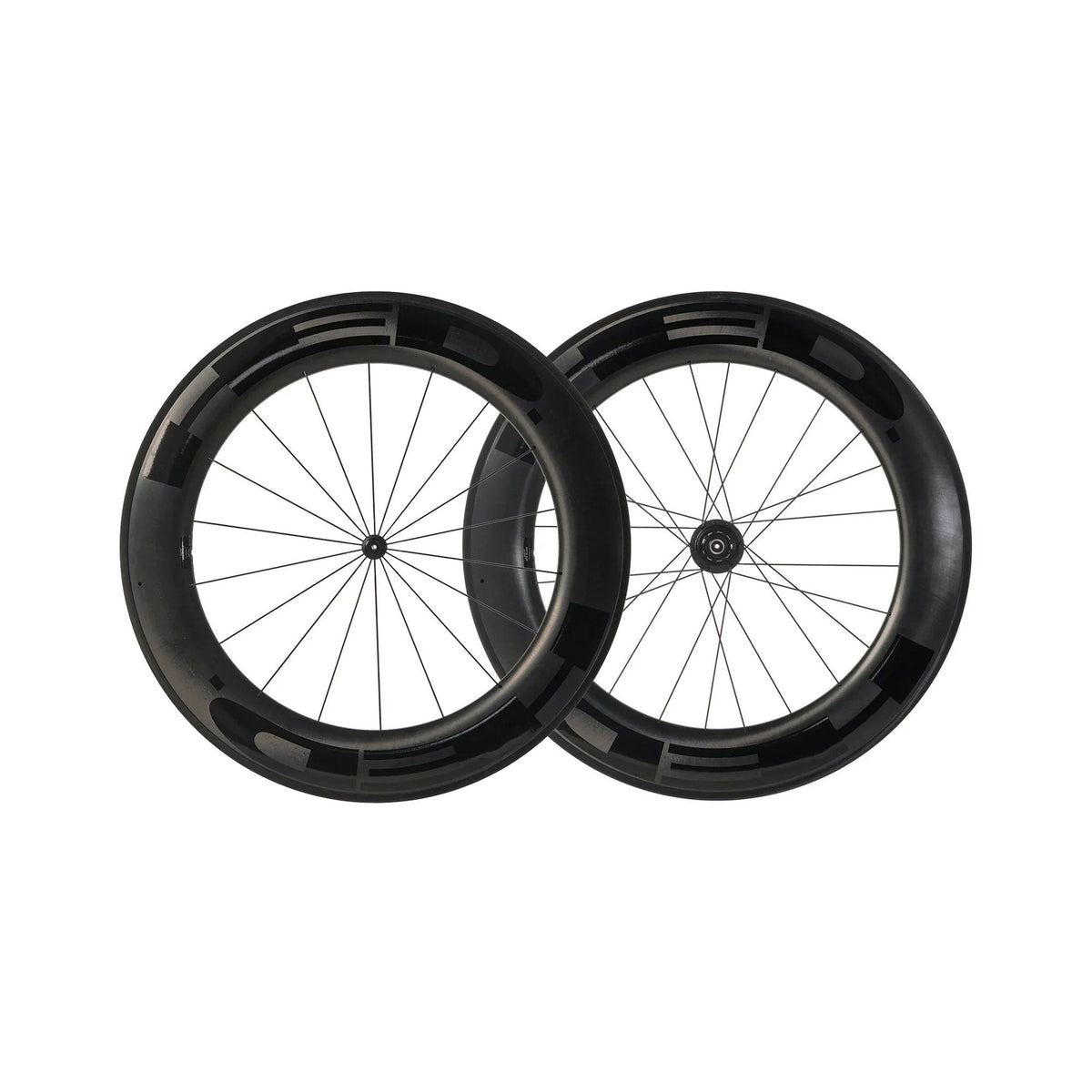 HED Jet RC9 Black Rim Brake Tubeless Wheelset Black