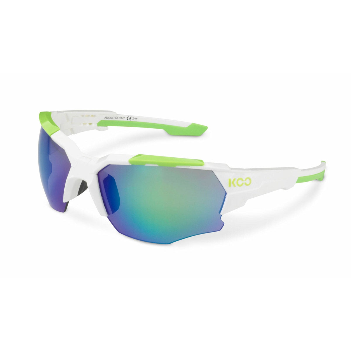 KOO Orion Glasses White / Lime - Lime