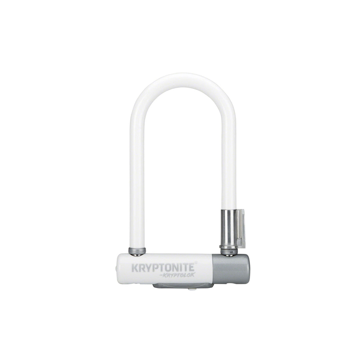 Kryptonite Krypto Series 2 Mini - 7 U - Lock 3.25"x7" White