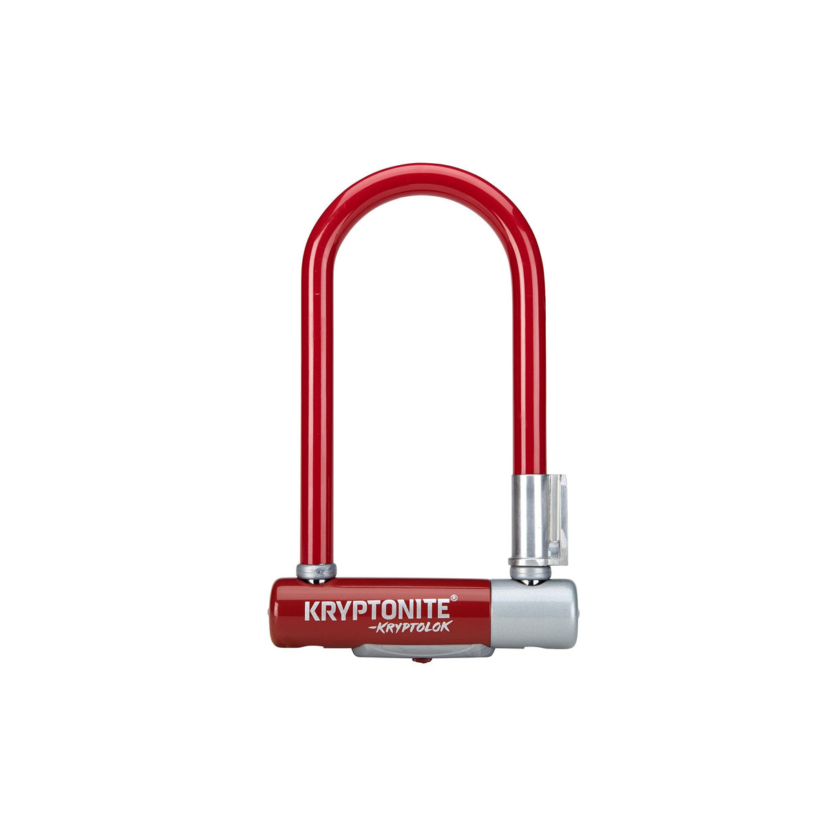 Kryptonite Krypto Series 2 Mini - 7 U - Lock 3.25"x7" Maroon