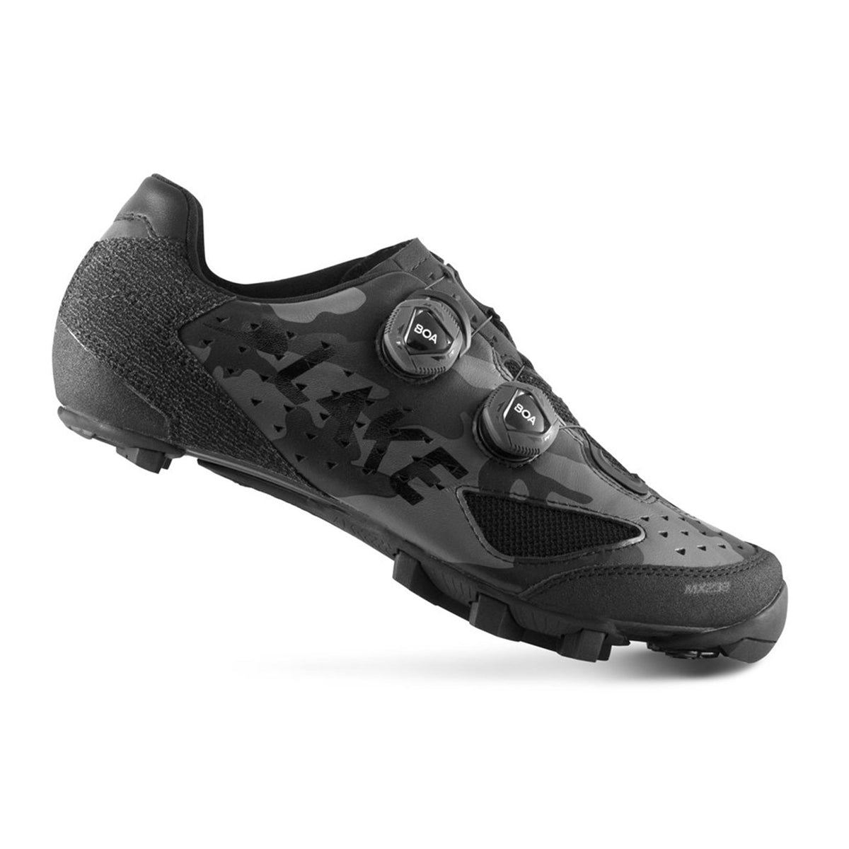 Lake MX238 Shoes Black Camo