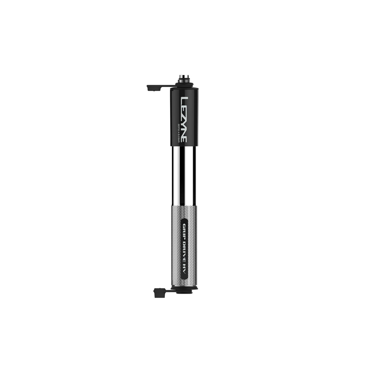 Lezyne Grip Drive HV Hand Pump - Medium Silver