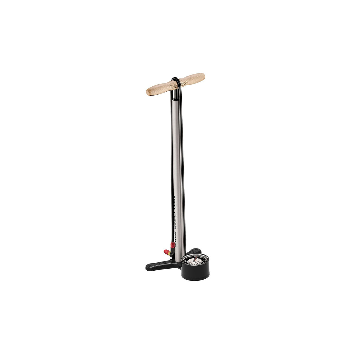 Lezyne Steel Floor Drive Pump Silver