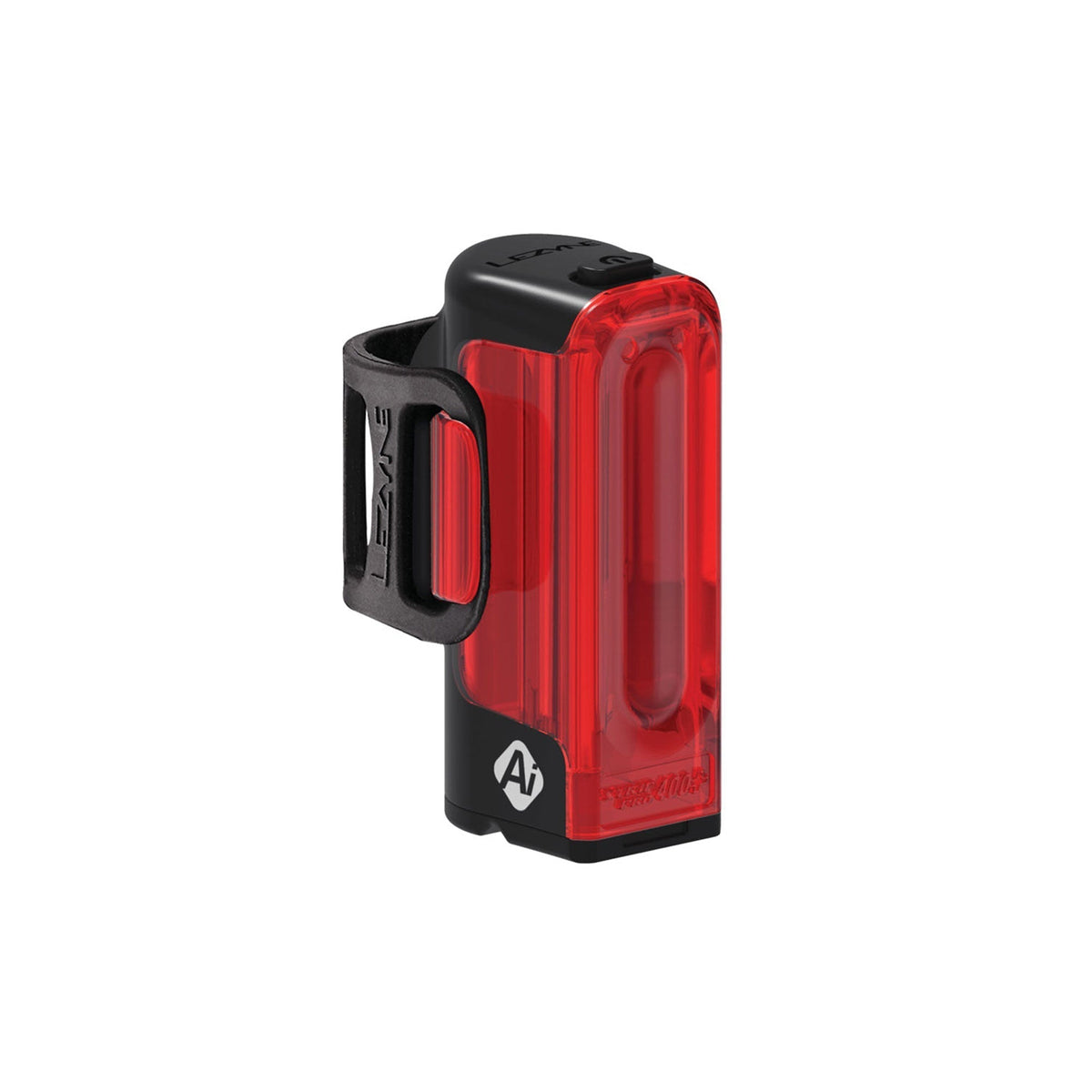 Lezyne Strip Pro Ai Alert 400+ Rear Light Black