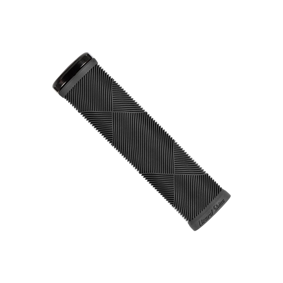 Lizard Skins Single - Sided Lock - On Strata Grips Jet Black