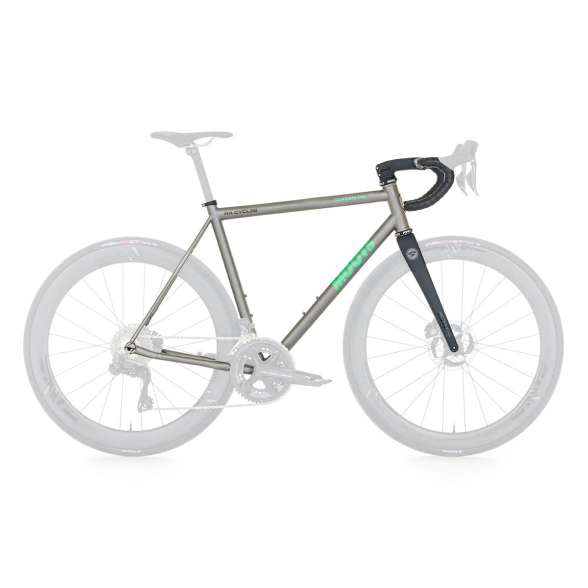 Moots Vamoots CRD Frameset Green Ano