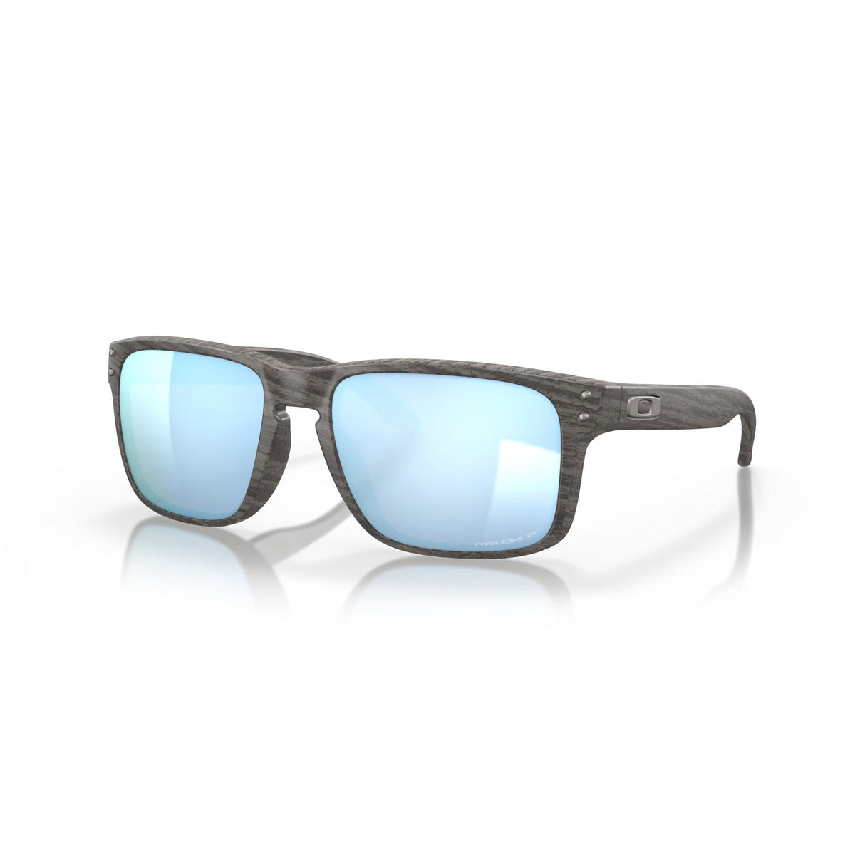 Oakley Holbrook Glasses Woodgrain / PRIZM Deep Water Polarized
