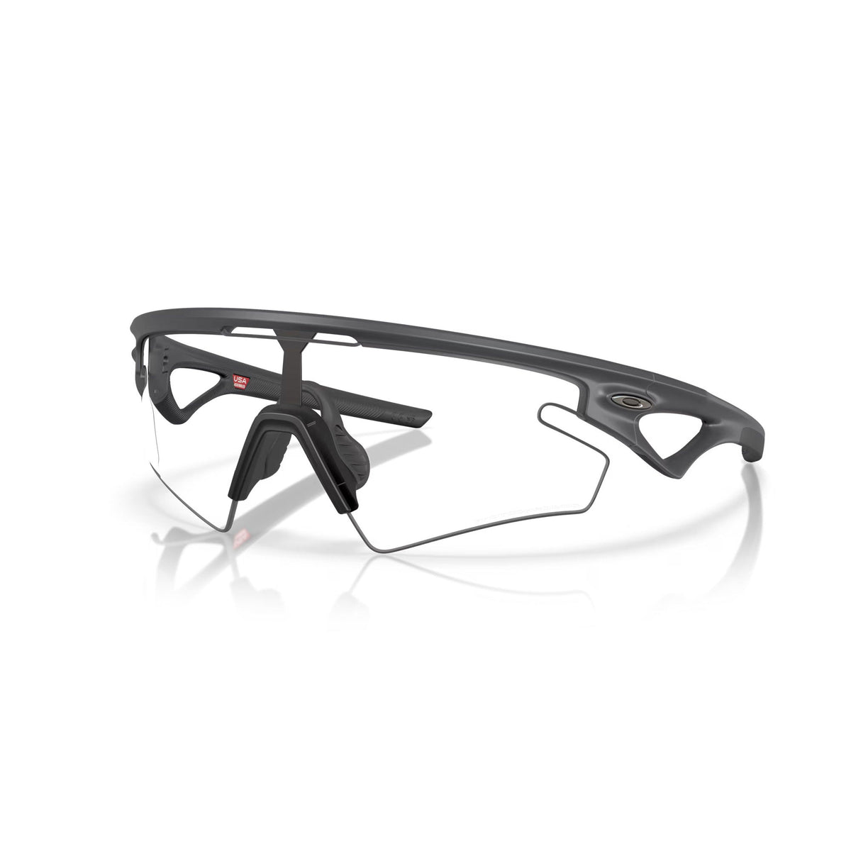 Oakley Sphaera Slash Glasses Carbon / Clear to Black Photochromic