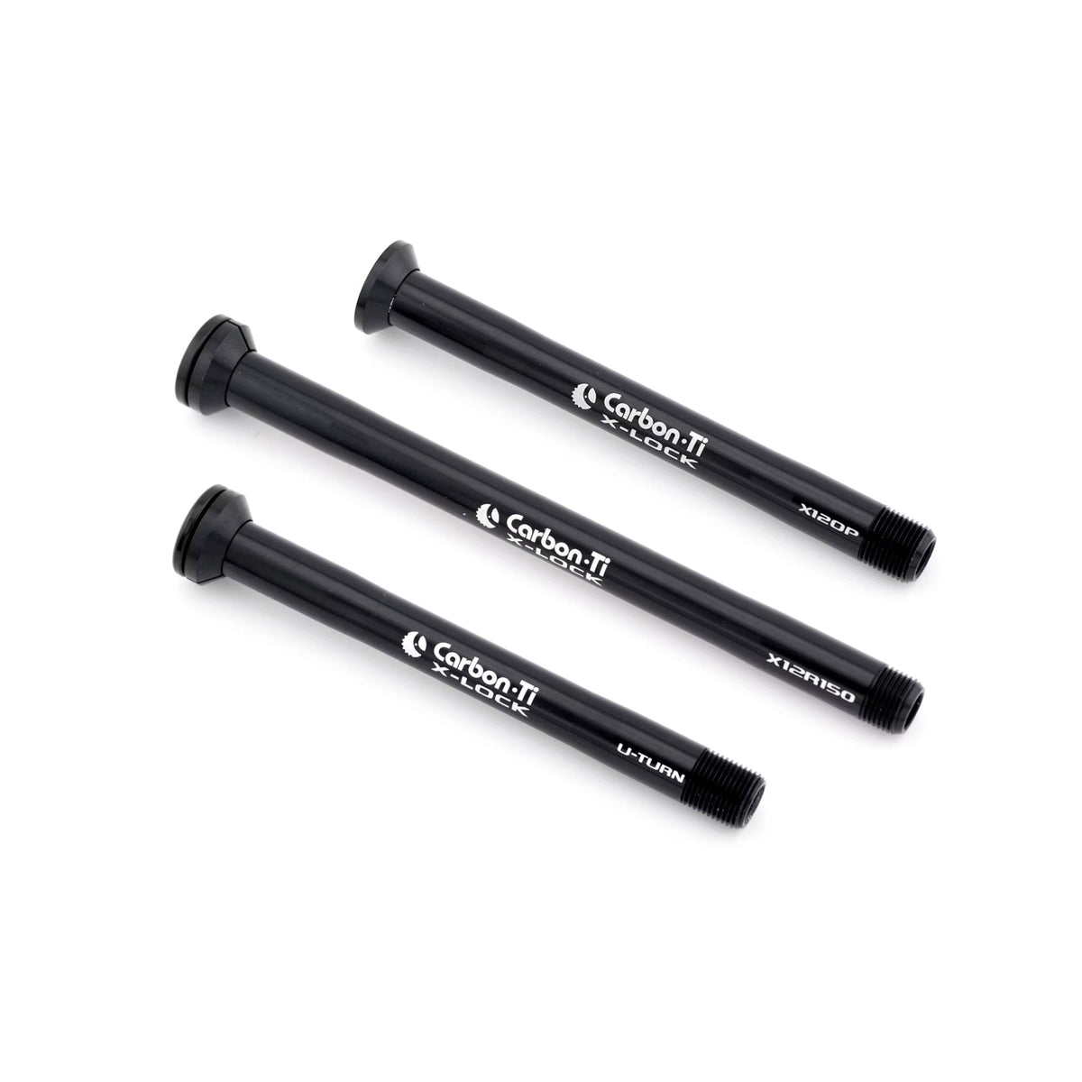 OPEN WI.DE. and MIN.D. Carbon - Ti Thru - Axle - Rear Black