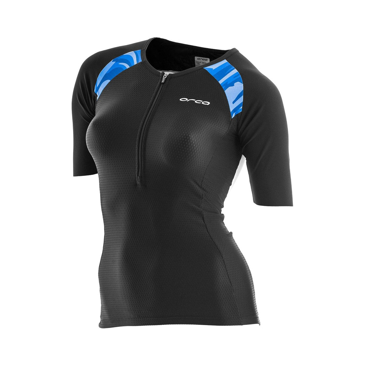 Orca 226 Short Sleeve Jersey Black / Aqua