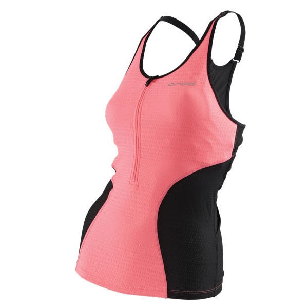 Orca 226 Support Singlet Black / Vibrant Pink