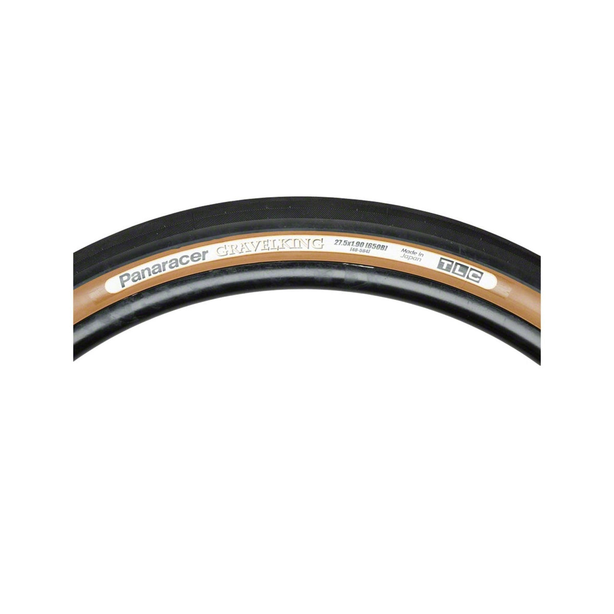 Panaracer Gravelking Tubeless Tire - 650b Black / Brown