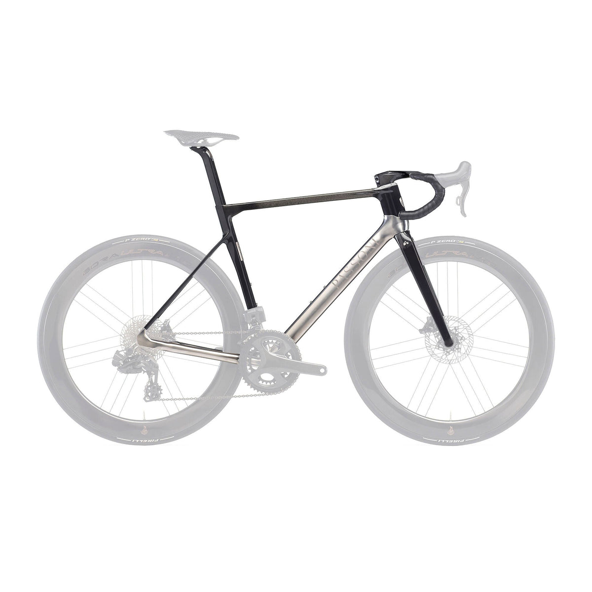 Passoni AT - 01 Animus Titanium Frameset Black / Titanium