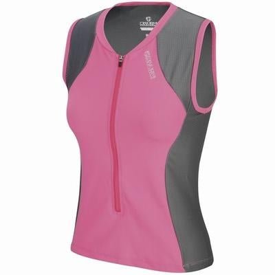 Pearl Izumi Elite SL Tri Jersey Flamingo Pink / Shadow